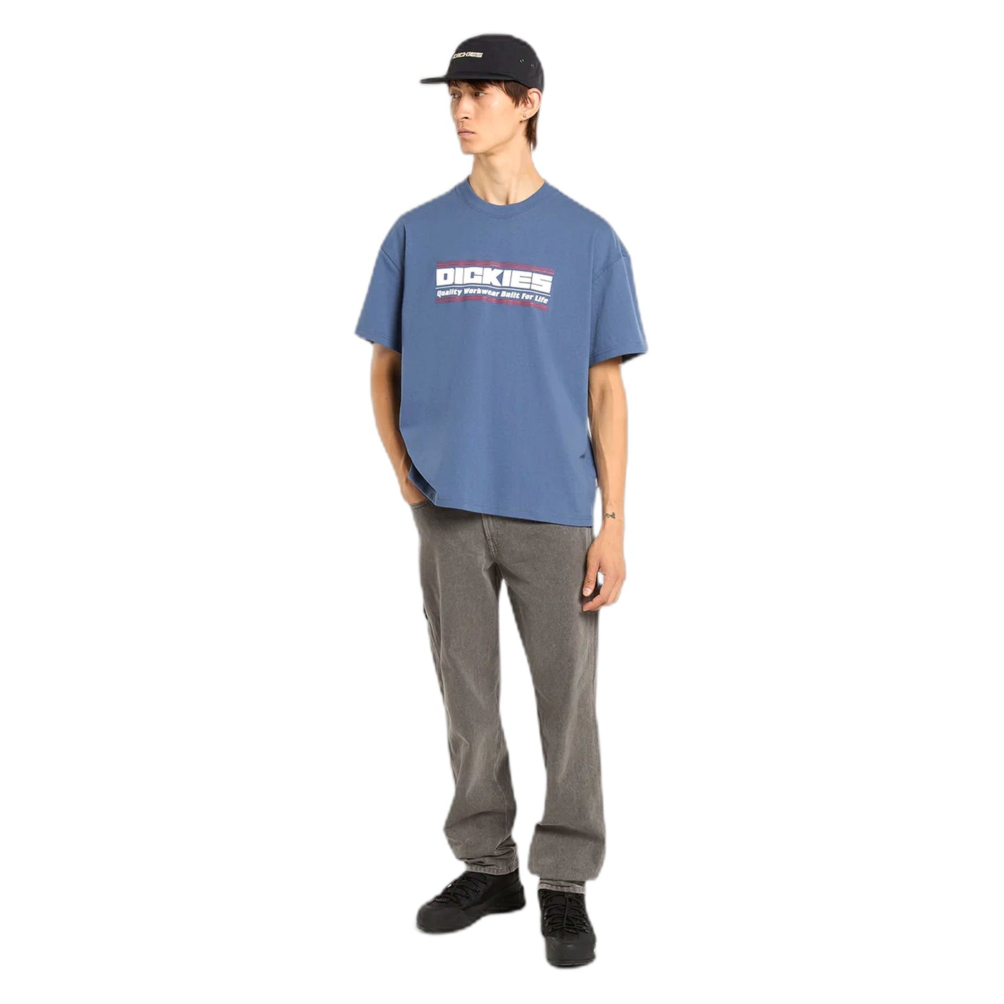 T-Shirt Dickies Derby SS Tee - Retro Indigo-Francis Concept