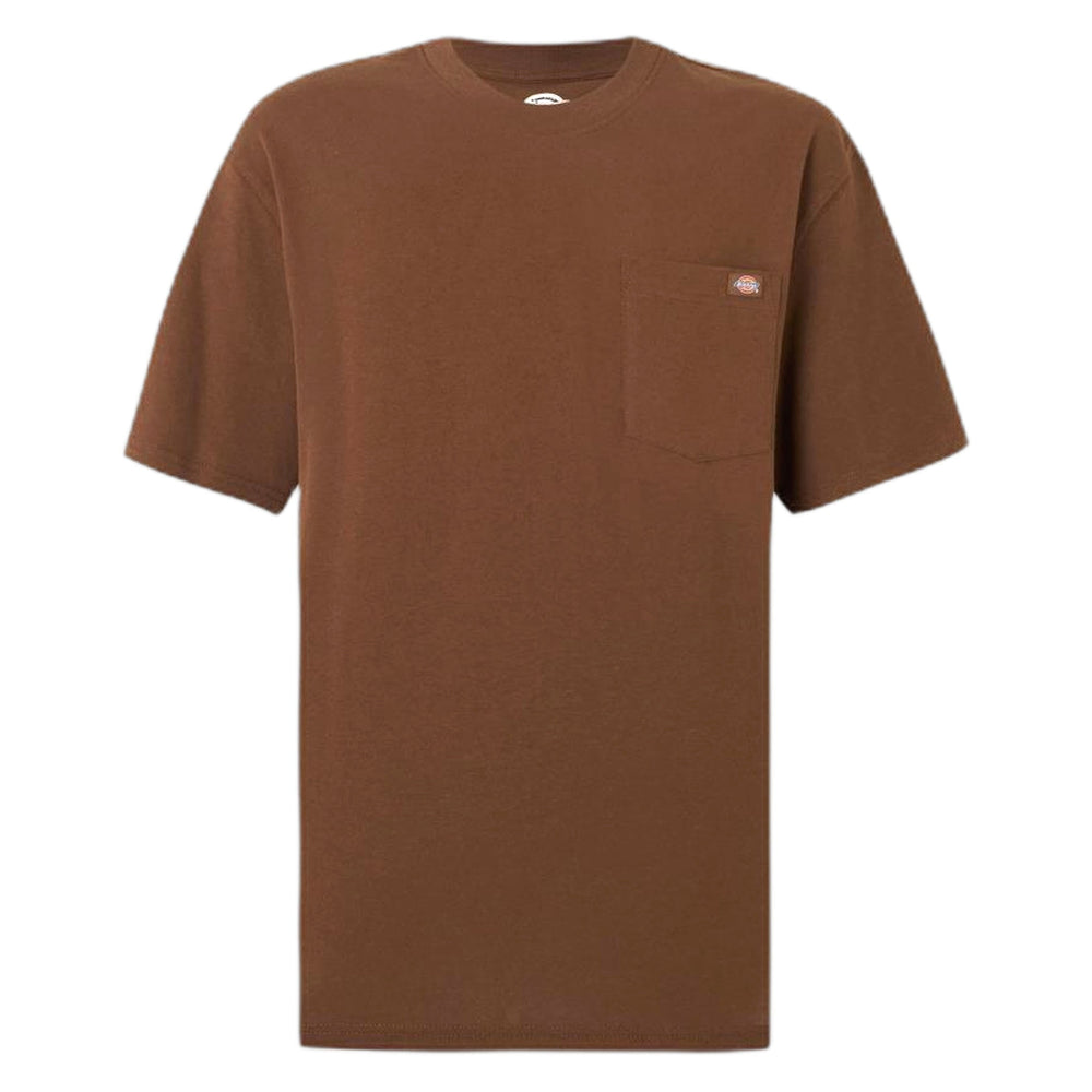 T-Shirt Dickies Luray Pocket Tee SS - Timer Brown - T-Shirt di Dickies | Francis Concept