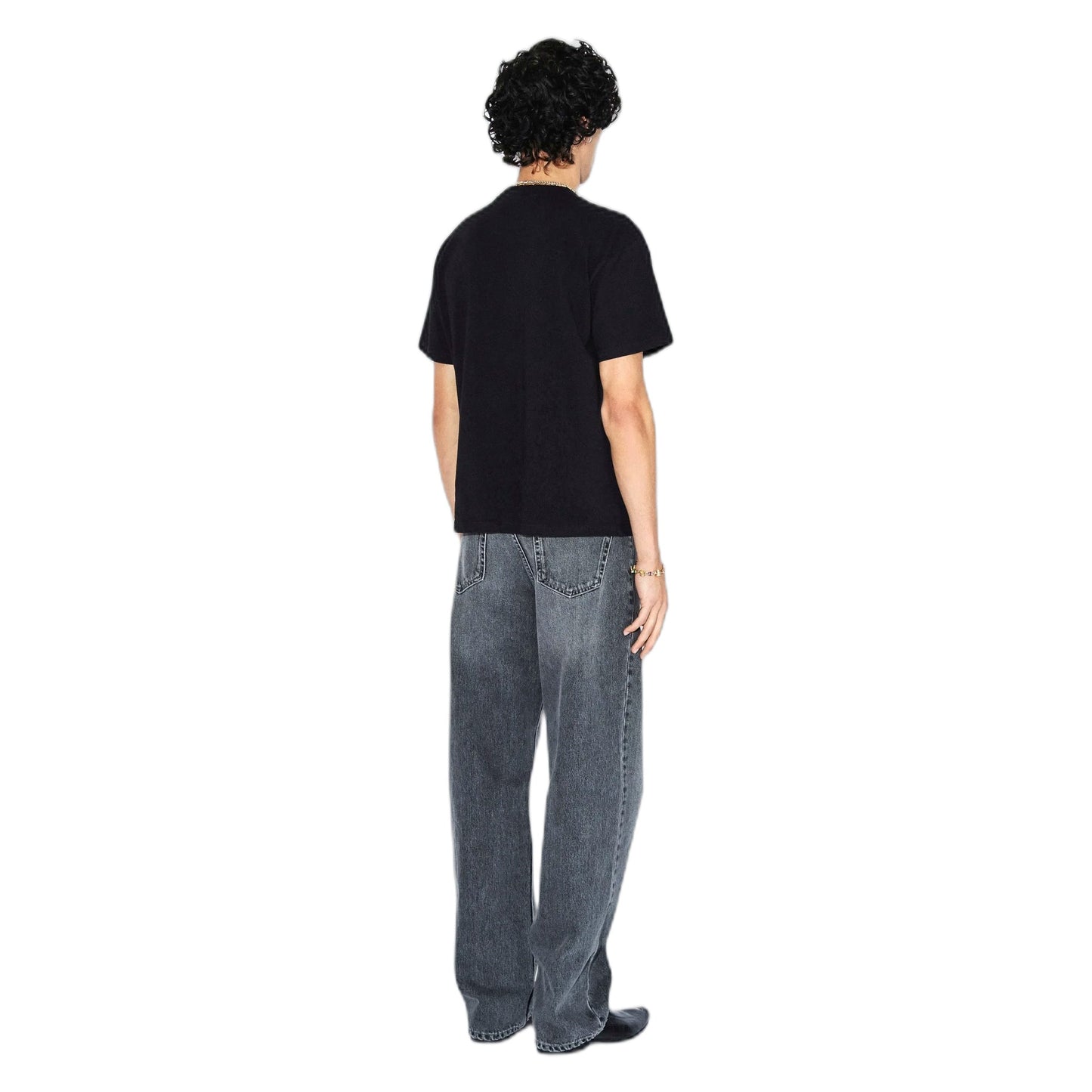 T-Shirt Dr Denim Bace Tee - Black Brush-Francis Concept