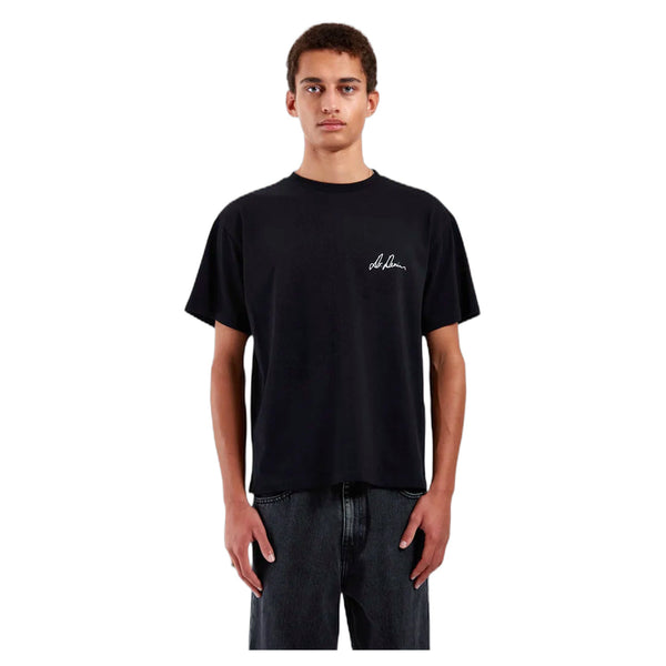 T-Shirt Dr Denim Bace Tee - Black - T-Shirt di Dr.Denim | Francis Concept