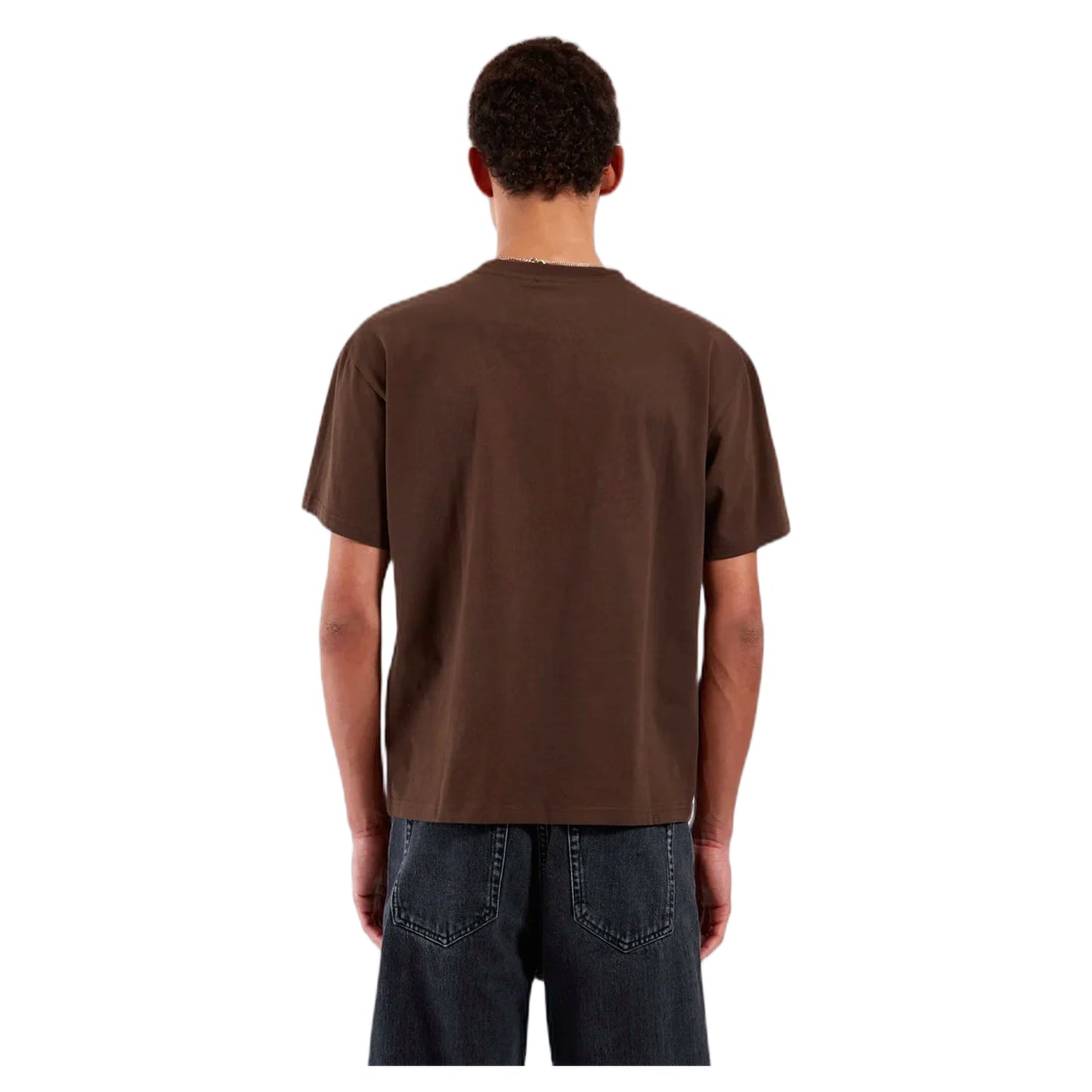 T-Shirt Dr Denim Bace Tee - Chocolate - T-Shirt di Dr.Denim | Francis Concept