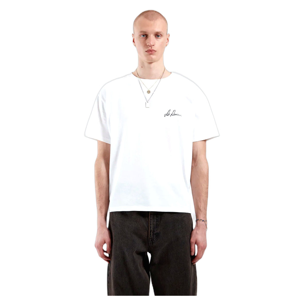 T-Shirt Dr Denim Bace Tee - Off White - T-Shirt di Dr.Denim | Francis Concept