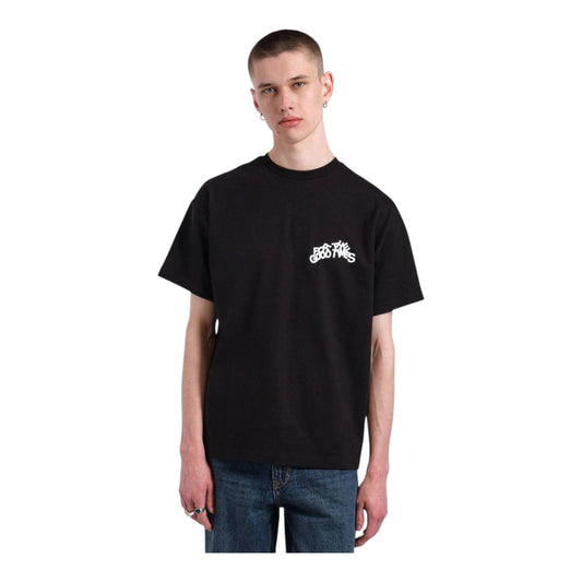 T-Shirt Dr Denim Trooper Tee - Black The Good Times - T-Shirt di Dr.Denim | Francis Concept