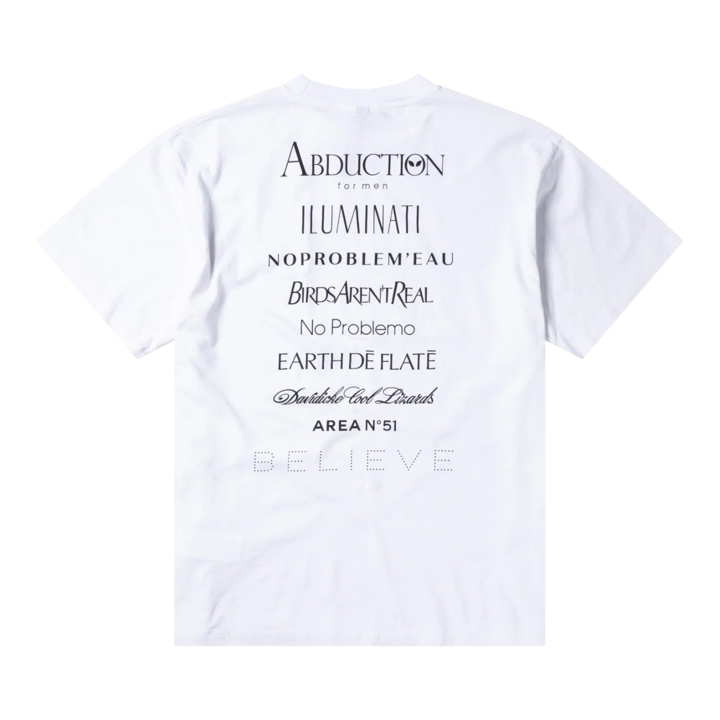 T-Shirt Eau De Problemo SS Tee - White - T-Shirt di No Problemo | Francis Concept
