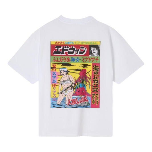 T-Shirt Edwin Kouichi Matsuda TS - White - T-Shirt di Edwin | Francis Concept