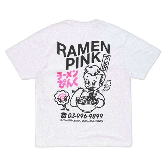 T-Shirt Edwin Ramen Pink TS - Grey Marl-Francis Concept