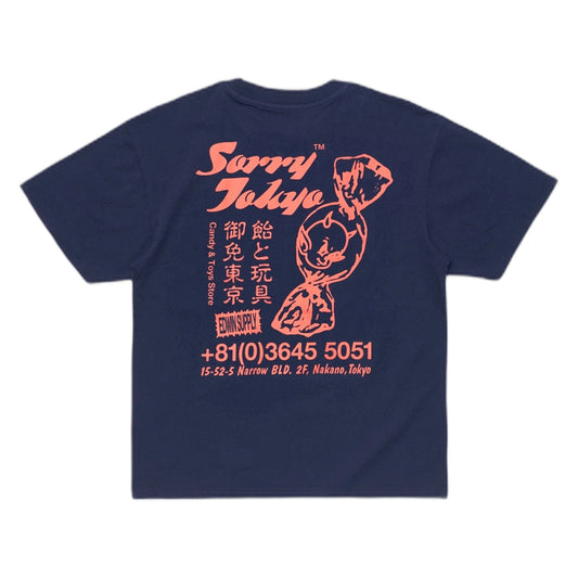 T-Shirt Edwin Sorry Tokio TS - Maritime Blue-Francis Concept