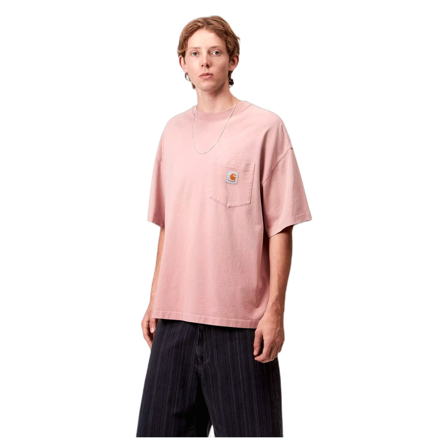 T-Shirt Hudson Pocket T-Shirt - Daphne Chalk Wash-Francis Concept