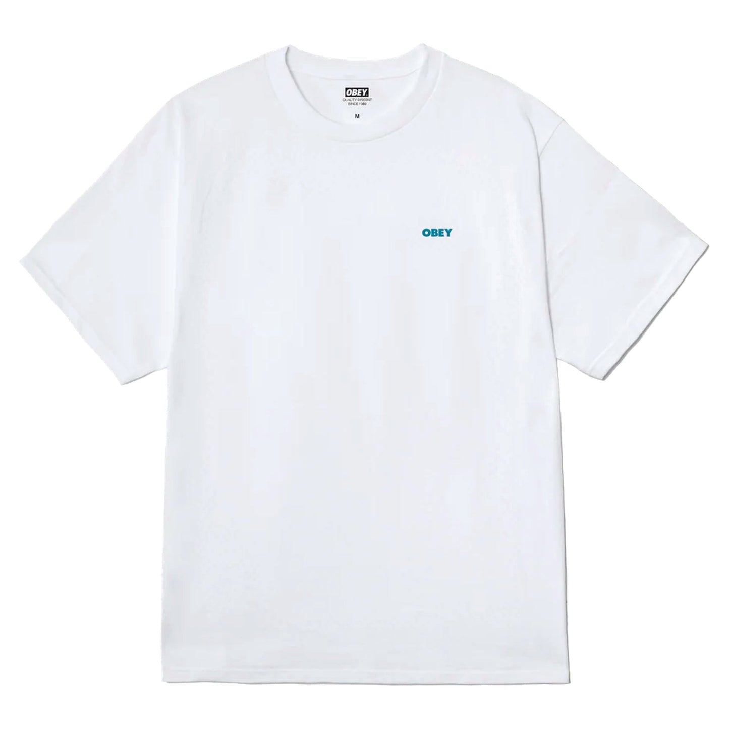 T-Shirt Obet Future Unwritten Tee - White - T-Shirt di Obey | Francis Concept