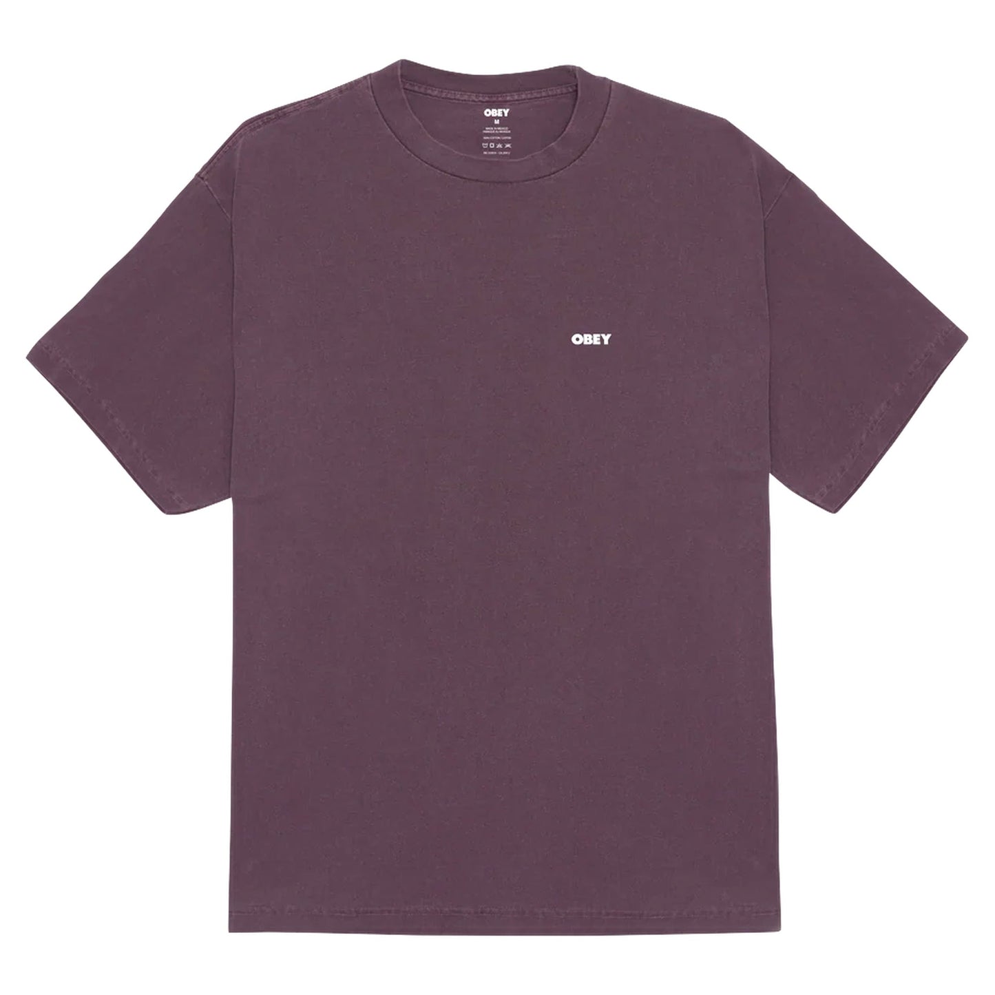 T-Shirt Obey Bold Icon Face Tee - Pigment Purple Velvet-Francis Concept