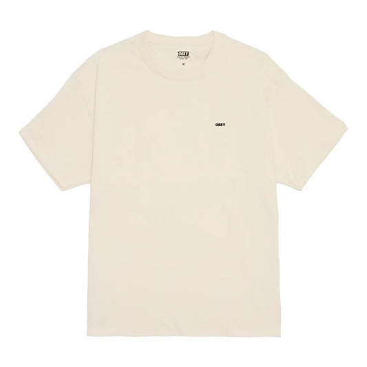 T-Shirt Obey Class Dropout Tee - Cream - T-Shirt di Obey | Francis Concept