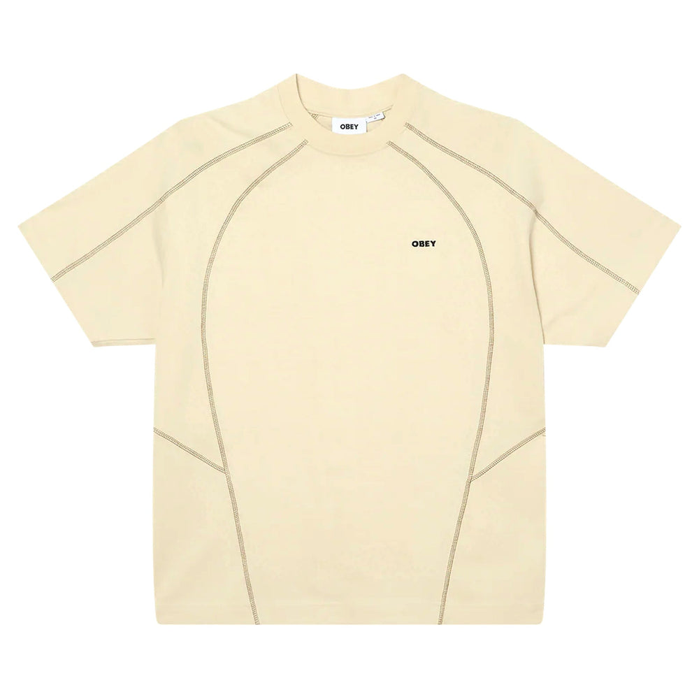 T-Shirt Obey Contrast Stitch Tee - Silver Birch-Francis Concept