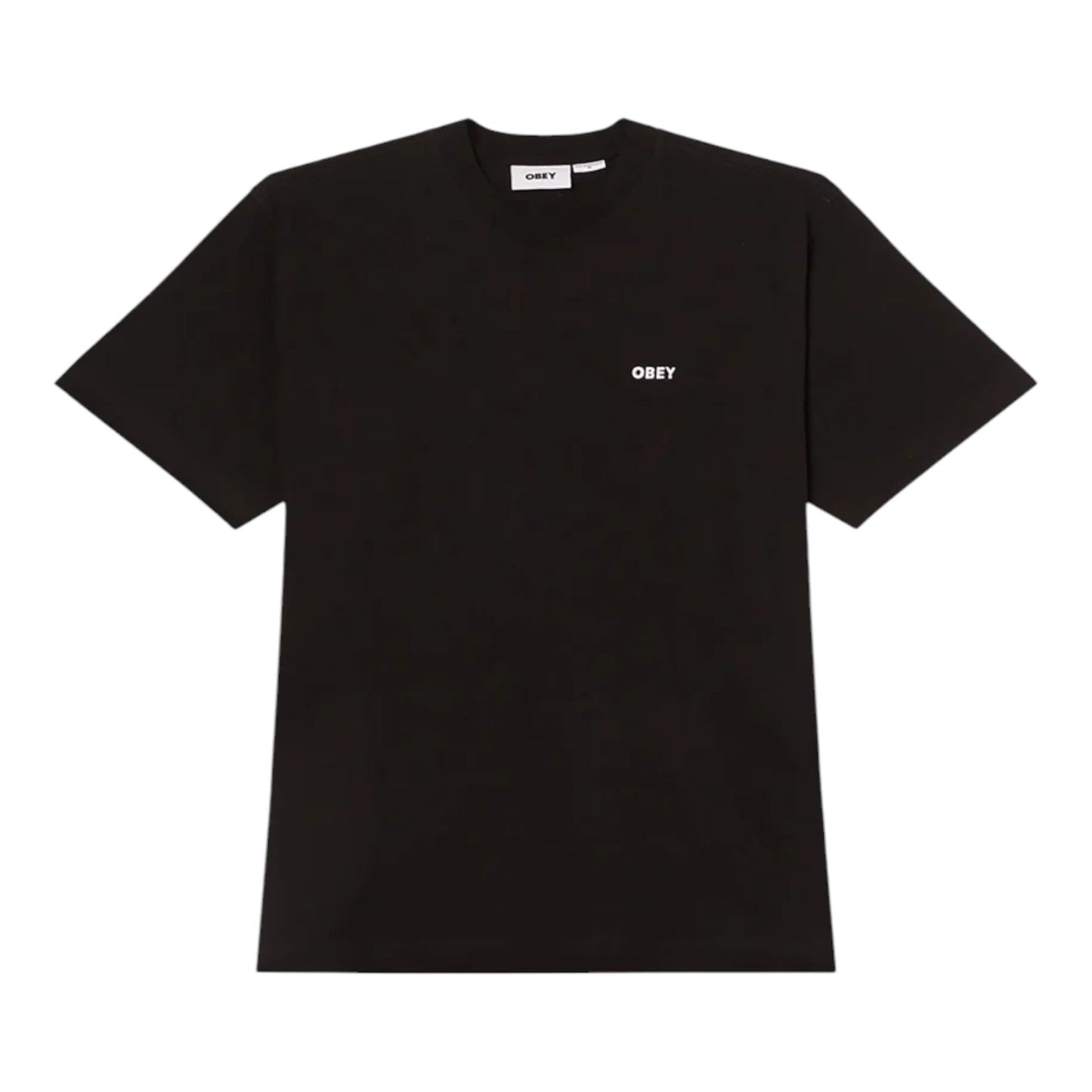T-Shirt Obey Established Works Bold Tee SS - Black - T-Shirt di Obey | Francis Concept