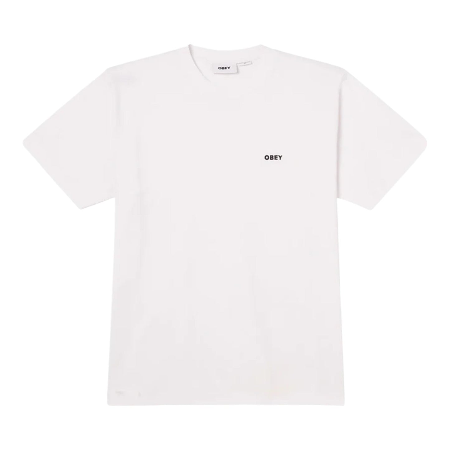 T-Shirt Obey Established Works Bold Tee - White - T-Shirt di Obey | Francis Concept