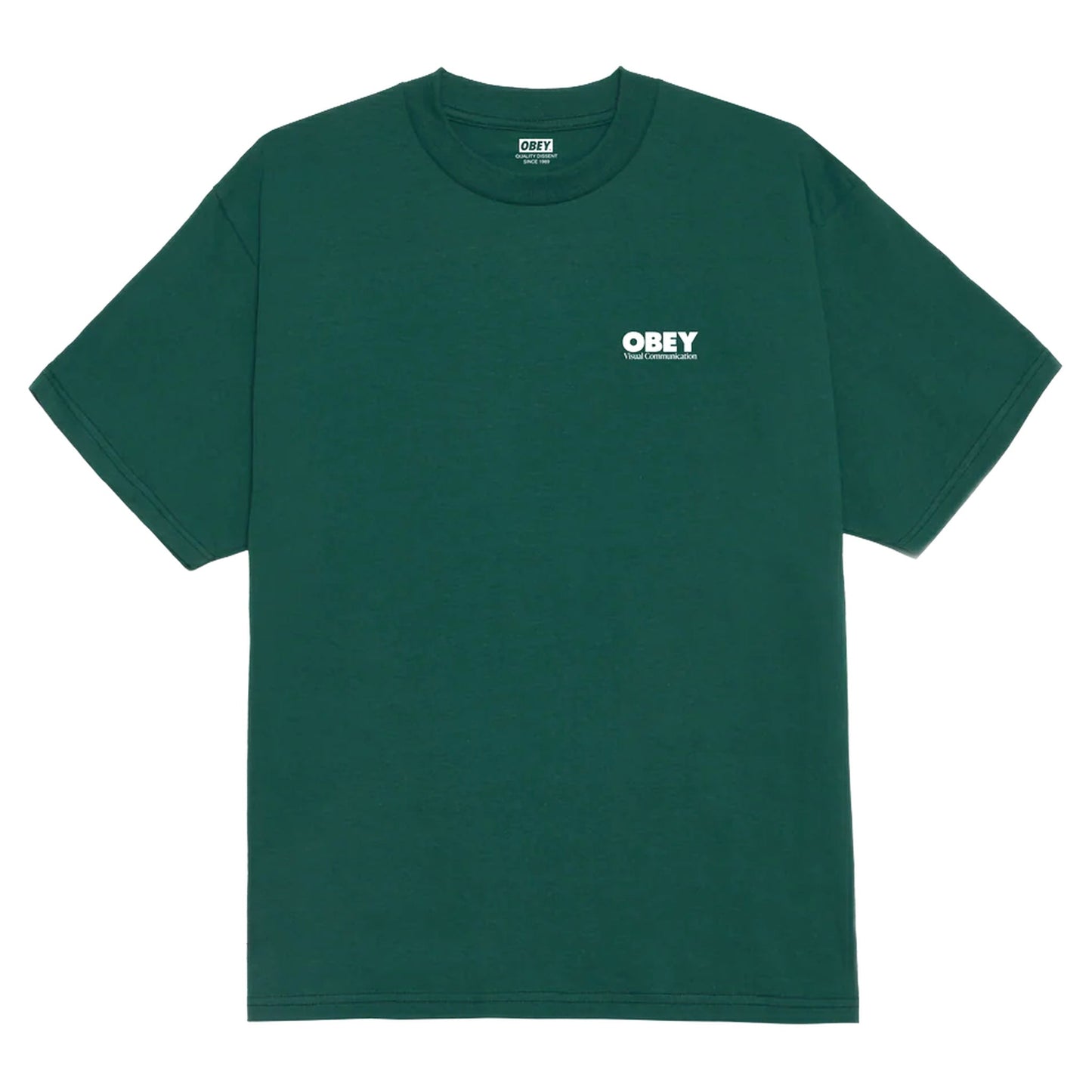 T-Shirt Obey Global Systems Tee - Rainforest-Francis Concept