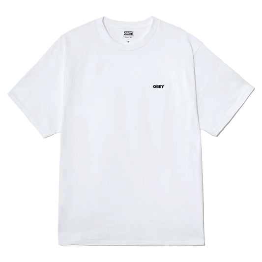 T-Shirt Obey Make Art Third Eye Tee - White-Francis Concept