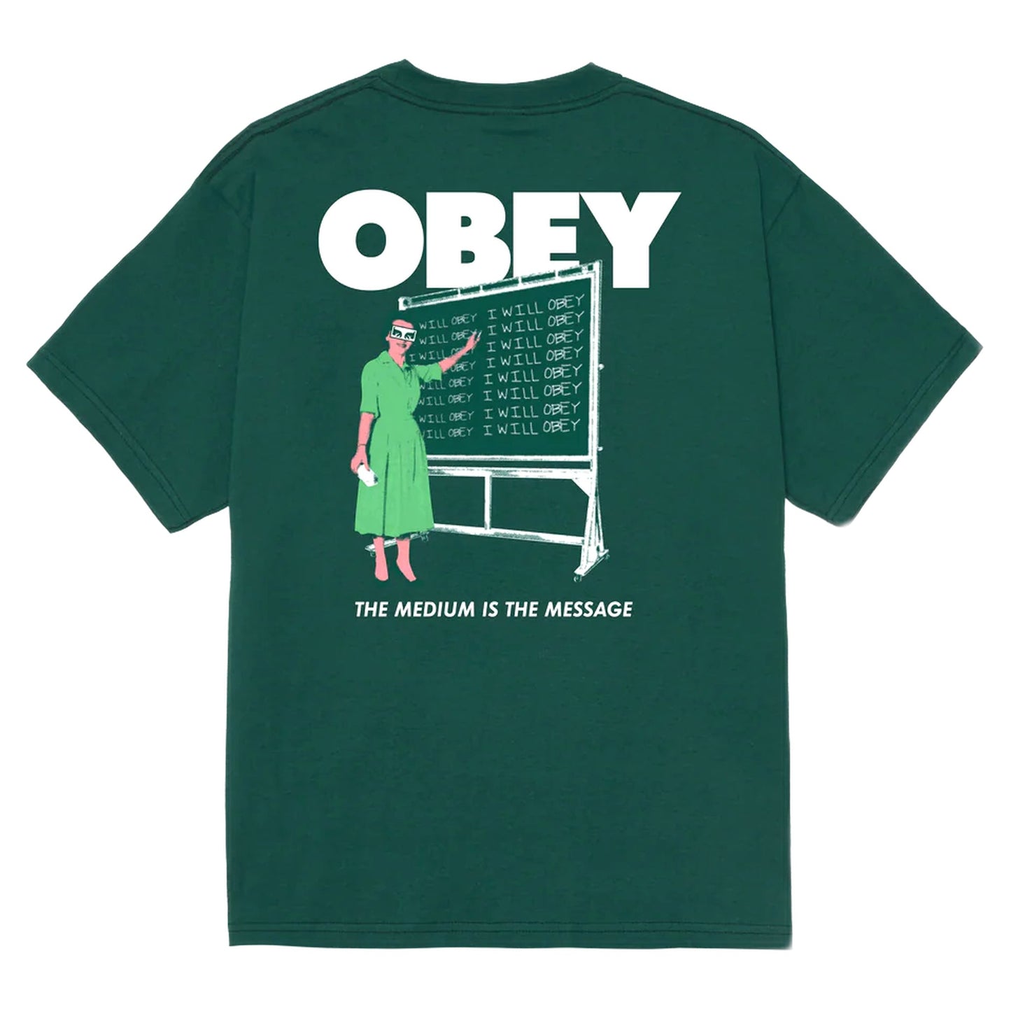 T-Shirt Obey I Will Obey Tee - Rainforest-Francis Concept