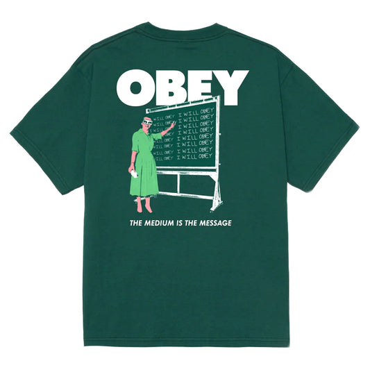 T-Shirt Obey I Will Obey Tee - Rainforest-Francis Concept