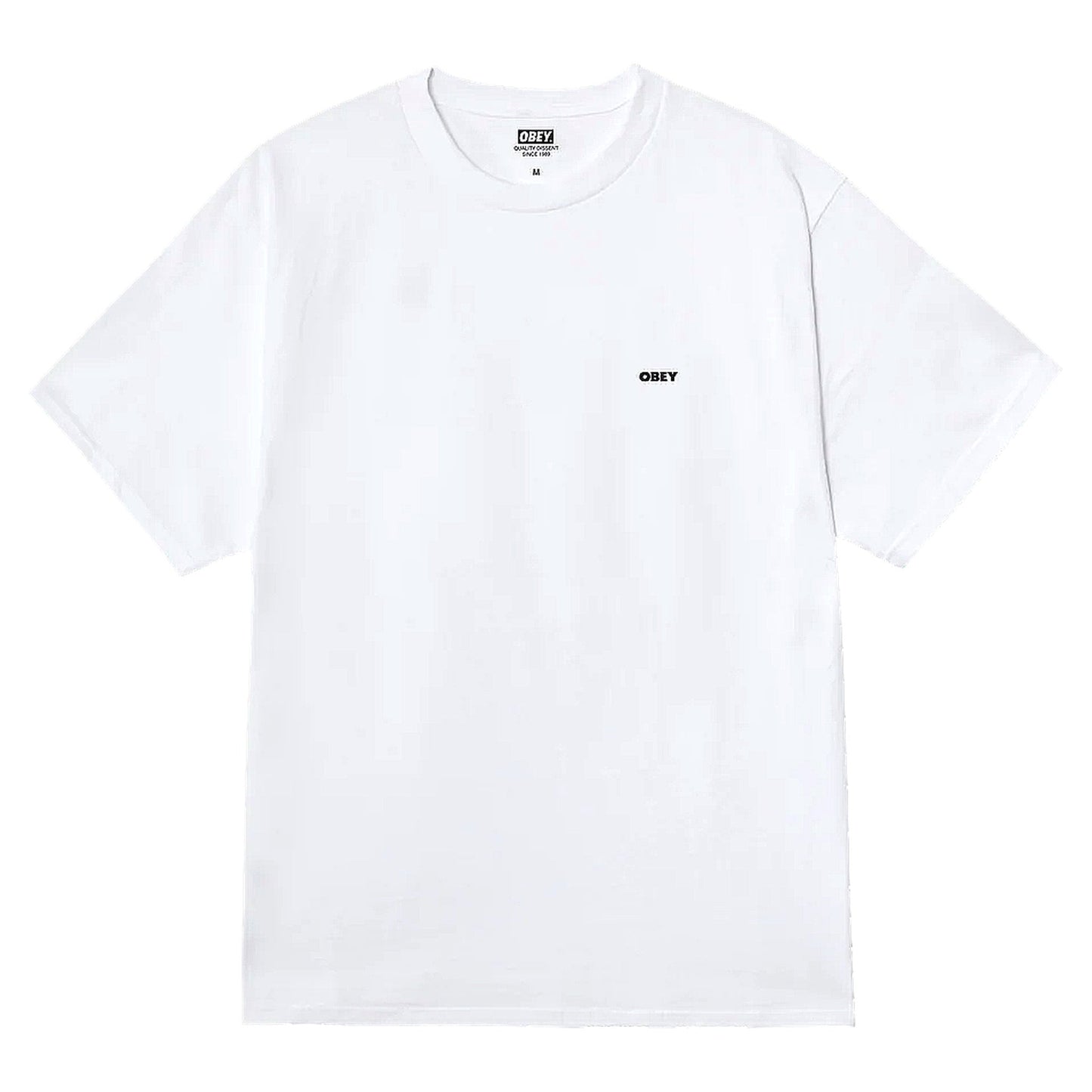 T-Shirt Obey Lisbon Icon Tee - White - T-Shirt di Obey | Francis Concept