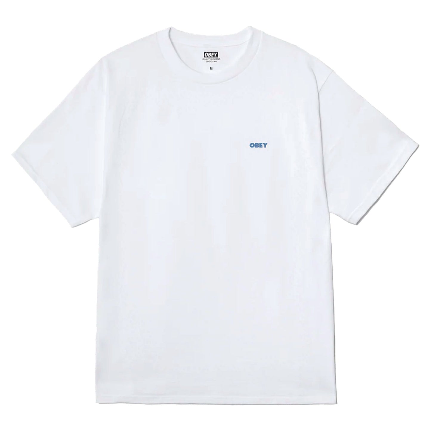 T-Shirt Obey Peep Hole Tee - White-Francis Concept