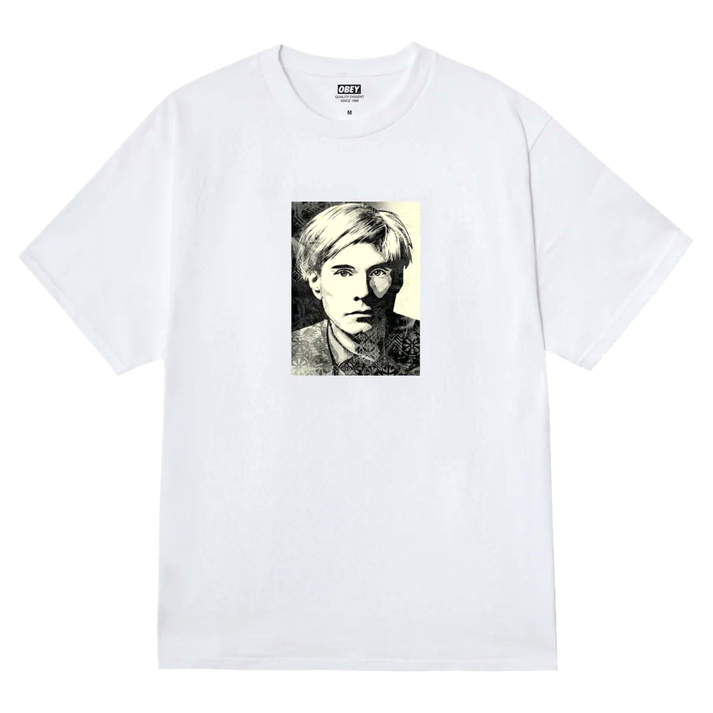 T-Shirt Obey Warhol Tee - White - T-Shirt di Obey | Francis Concept