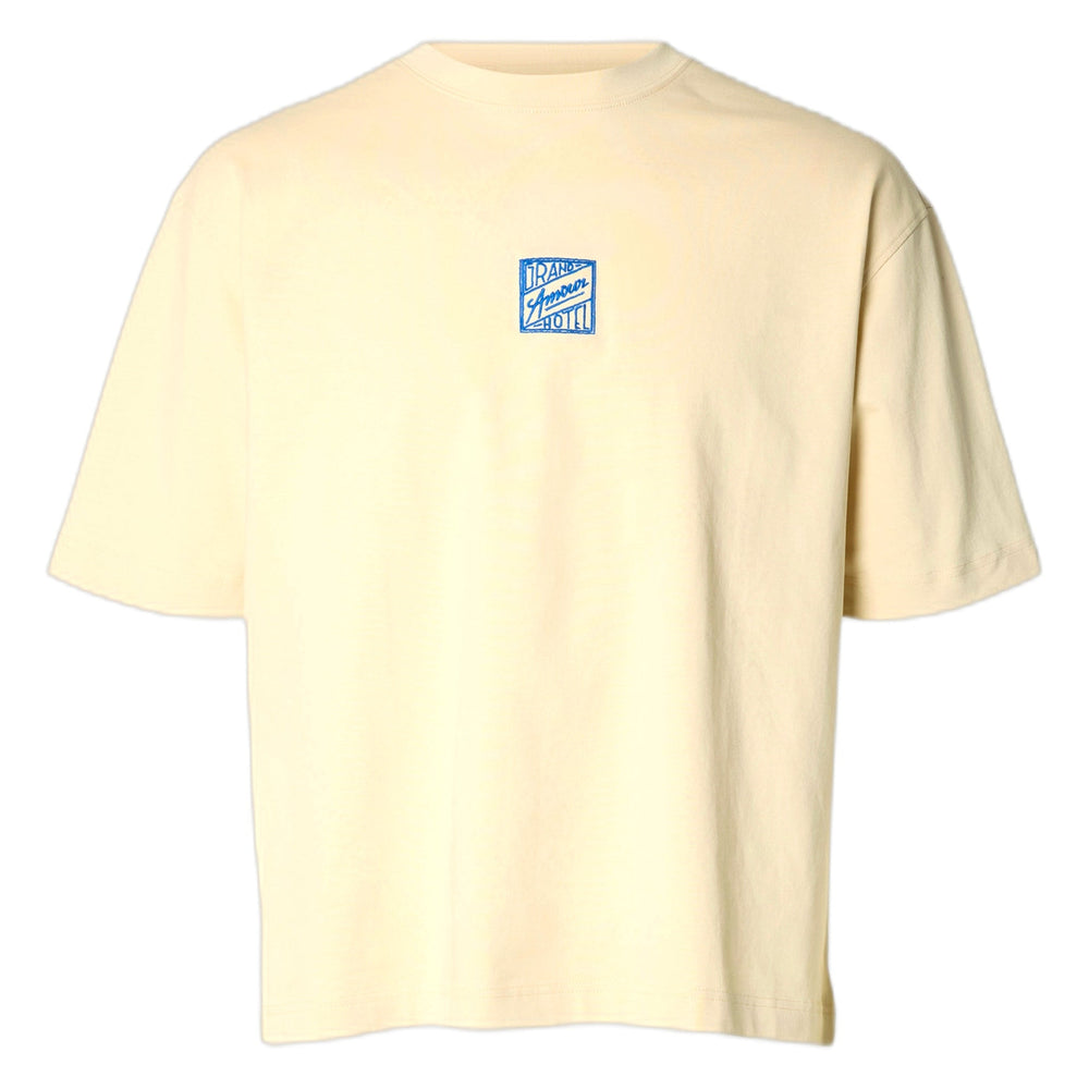 T-Shirt Relax Brock SS Tee Hotel Amour - Beige-Francis Concept