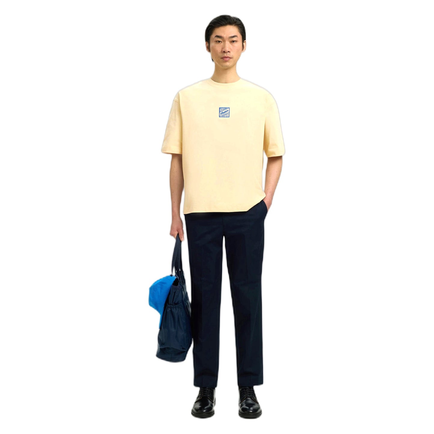 T-Shirt Relax Brock SS Tee Hotel Amour - Beige-Francis Concept