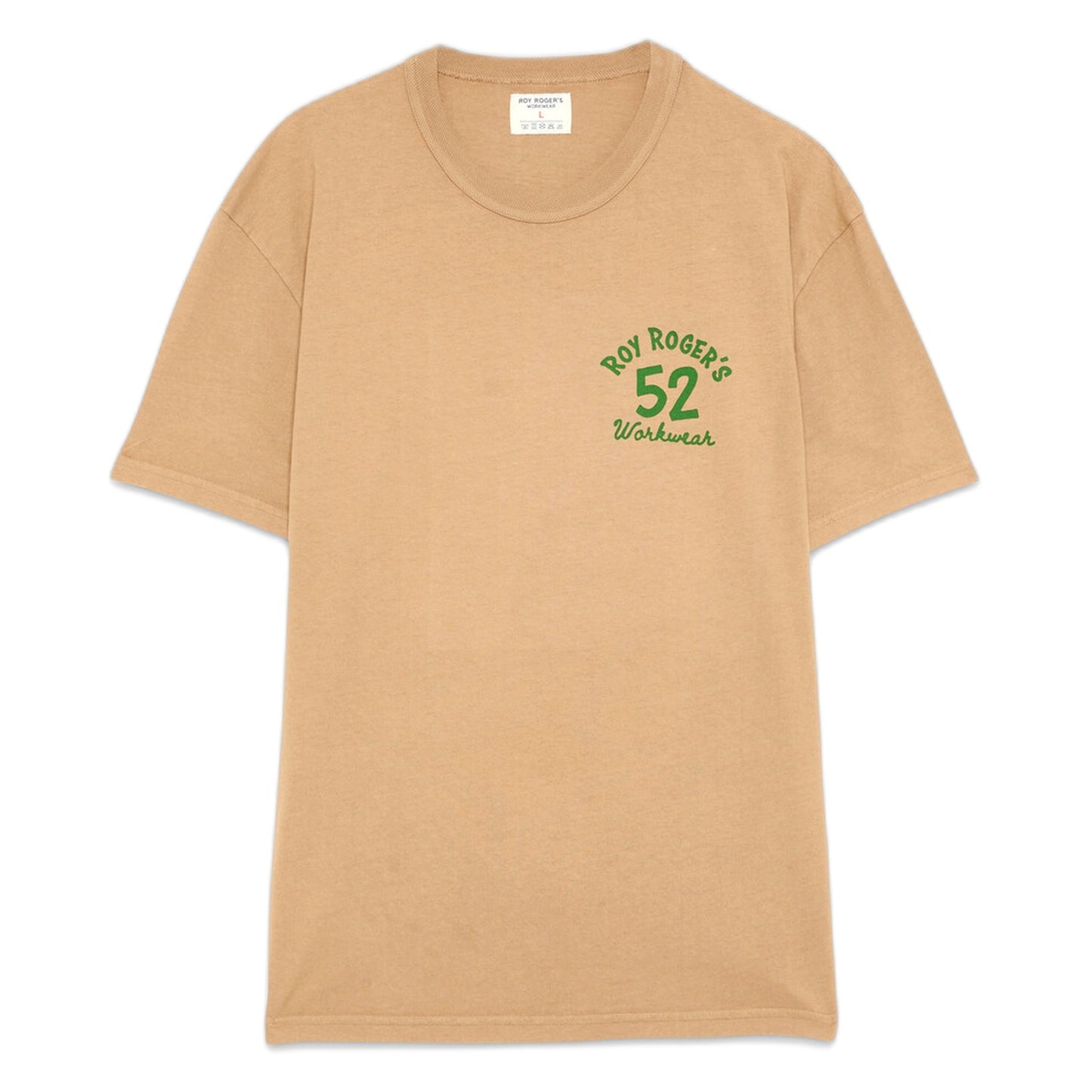 T-Shirt Roy Roger's Jersey Botanics - Dyed Beige-Francis Concept