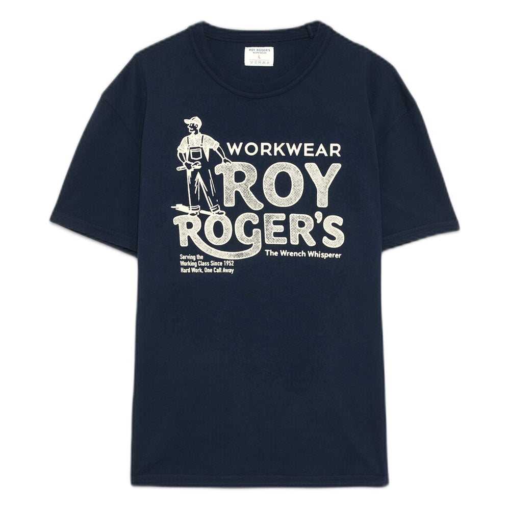 T-Shirt Roy Roger's Jersey Working Class - Blue Navy-Francis Concept
