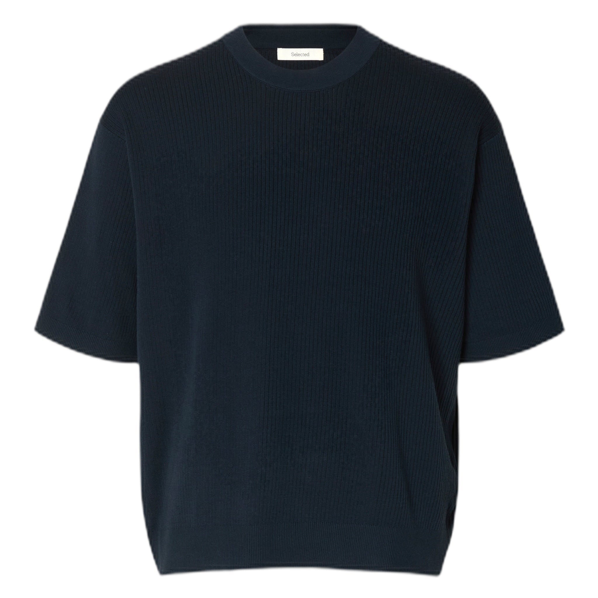 Selected Homme Joey Maglietta A Maniche Corte Uomo – Cotone Biologico, Grafica Fronte/retro, Girocollo, Lavabile In Lavatrice