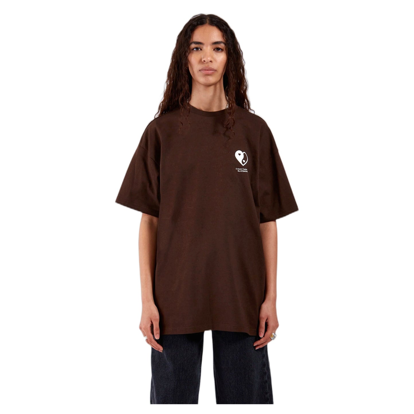 T-Shirt Trooper Tee - Chocolate Yin Yang - T-Shirt di Dr.Denim | Francis Concept