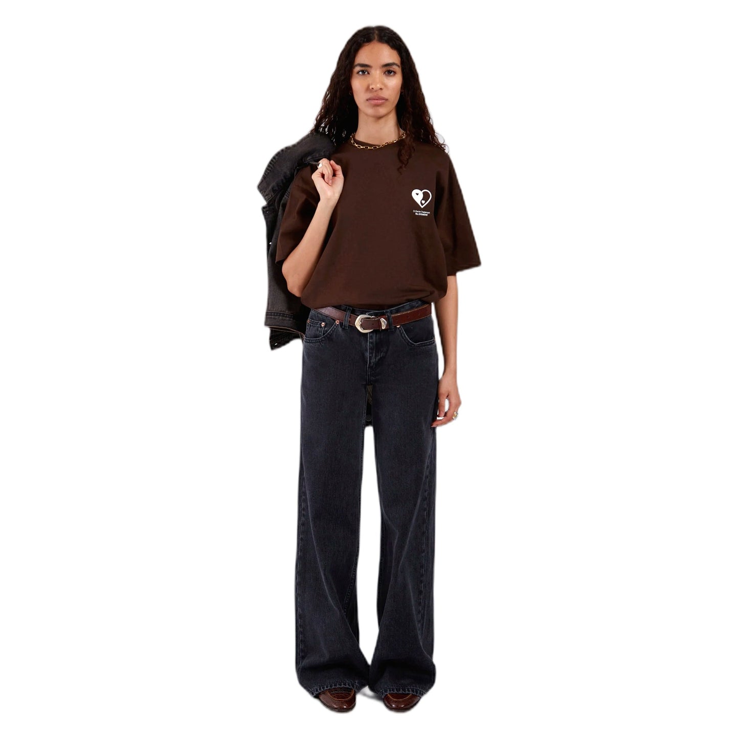 T-Shirt Trooper Tee - Chocolate Yin Yang - T-Shirt di Dr.Denim | Francis Concept