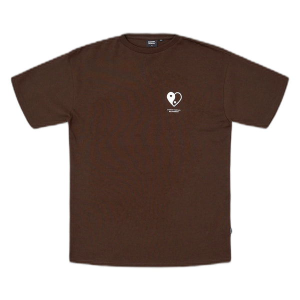 T-Shirt Trooper Tee - Chocolate Yin Yang - T-Shirt di Dr.Denim | Francis Concept