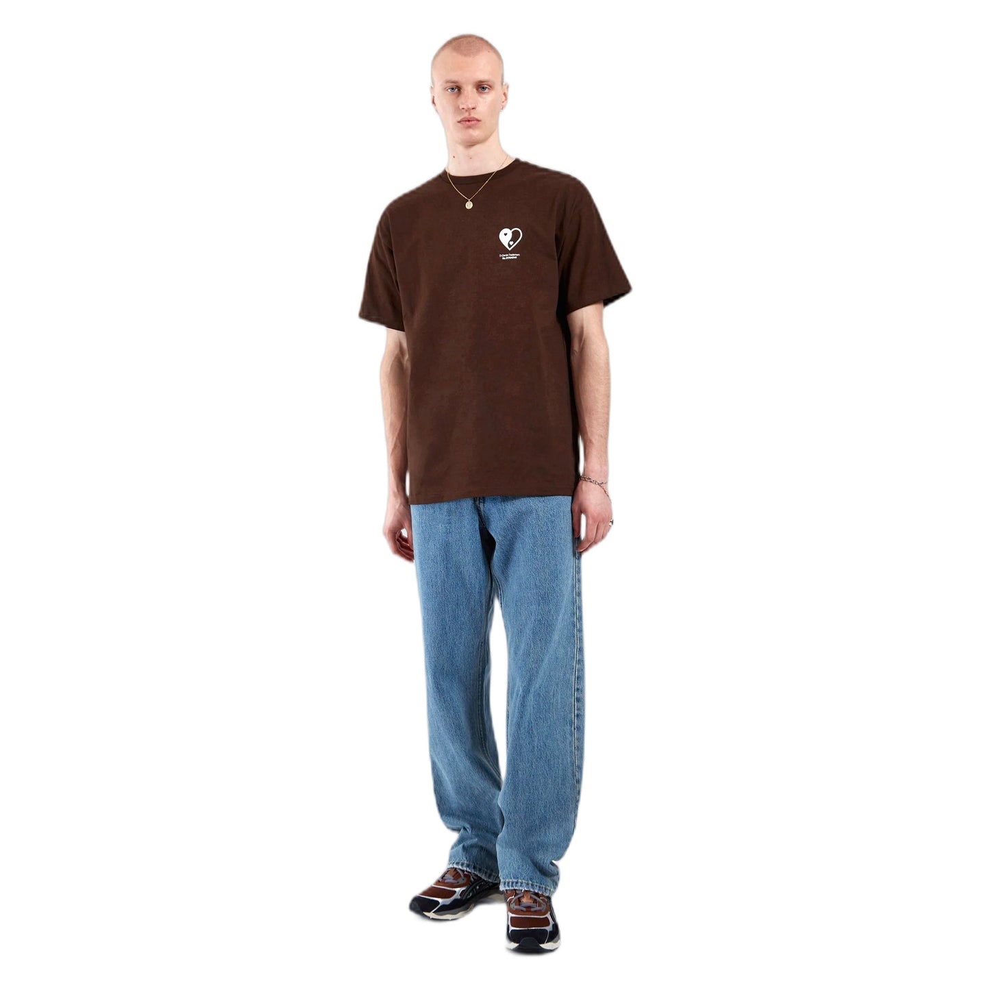 T-Shirt Trooper Tee - Chocolate Yin Yang - T-Shirt di Dr.Denim | Francis Concept