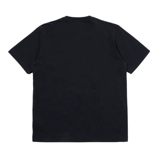T-Shirt Universal Works Print Pocket Tee - Black - T-Shirt di Universal Works | Francis Concept
