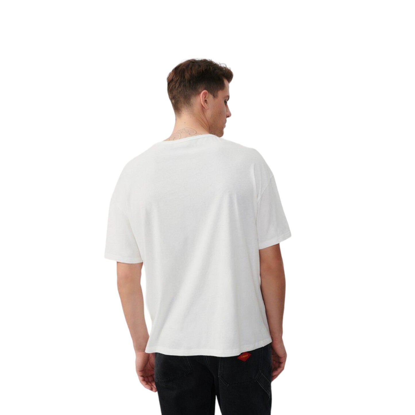 T-Shirt Uomo American Vintage Man Tee Shirt Gamipy - Bianco - T-Shirt di American Vintage | Francis Concept