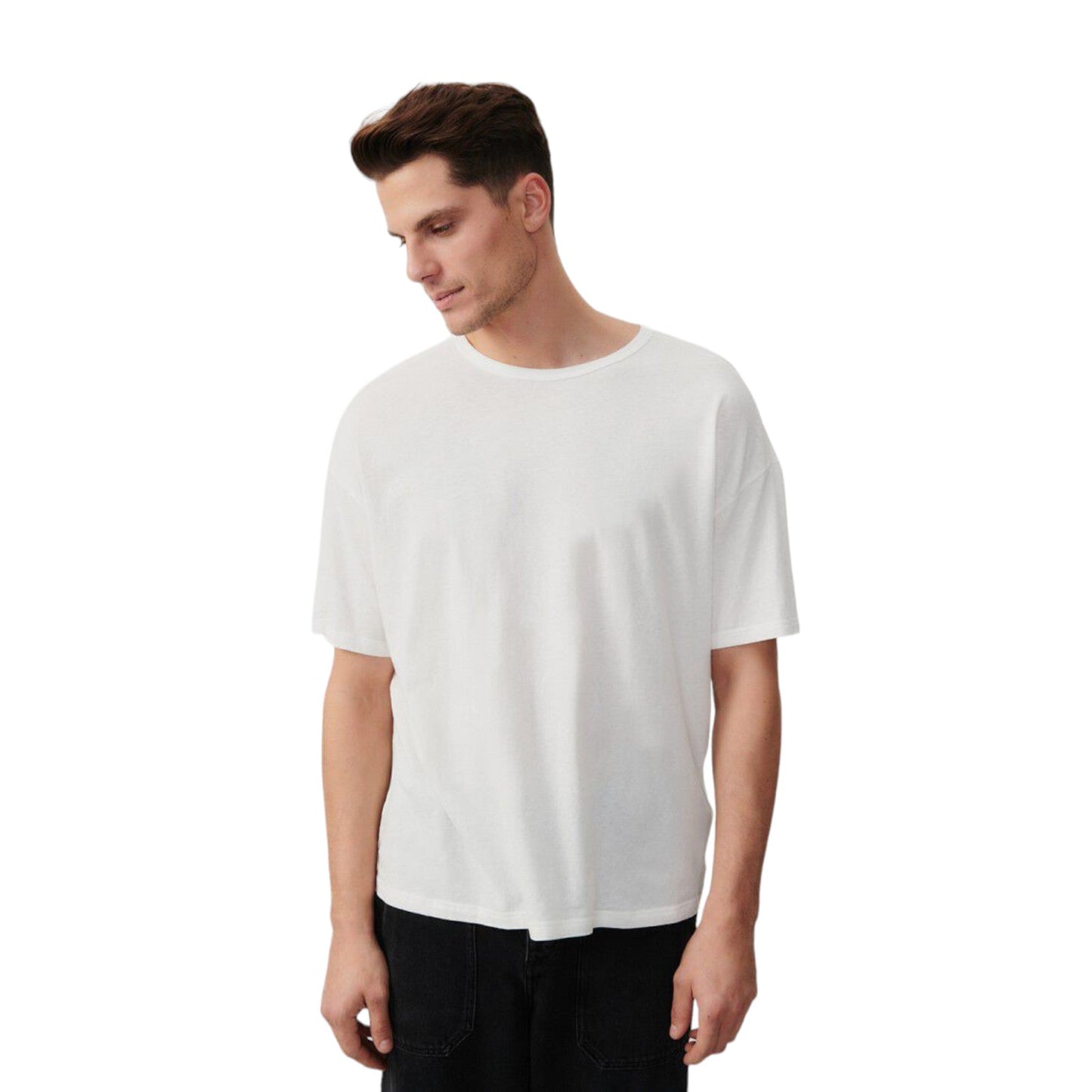 T-Shirt Uomo American Vintage Man Tee Shirt Gamipy - Bianco - T-Shirt di American Vintage | Francis Concept