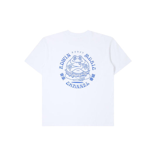 T-Shirt Uomo Edwin Music Channel - Bianco - T-Shirt di Edwin | Francis Concept