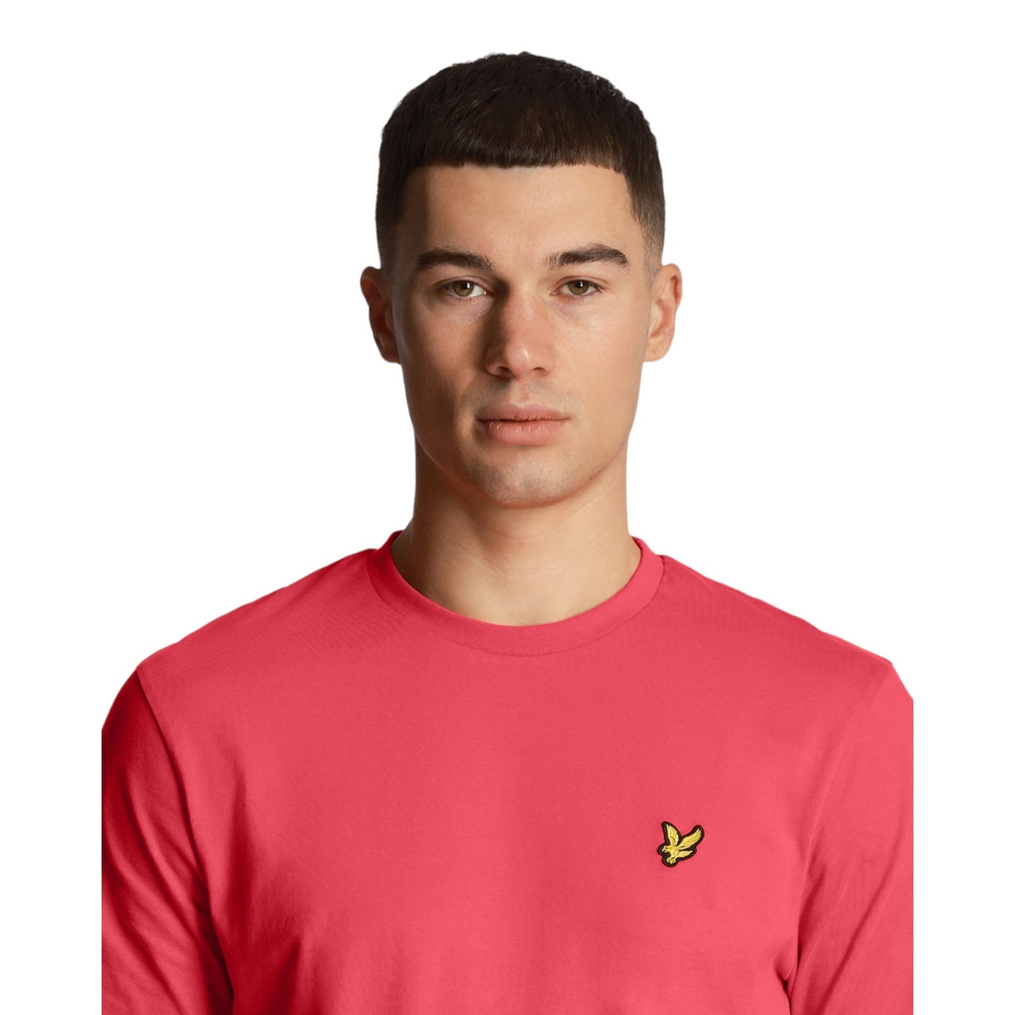 T-Shirt Uomo Lyle & Scott Plain - Rosa - T-Shirt di Lyle and Scott | Francis Concept