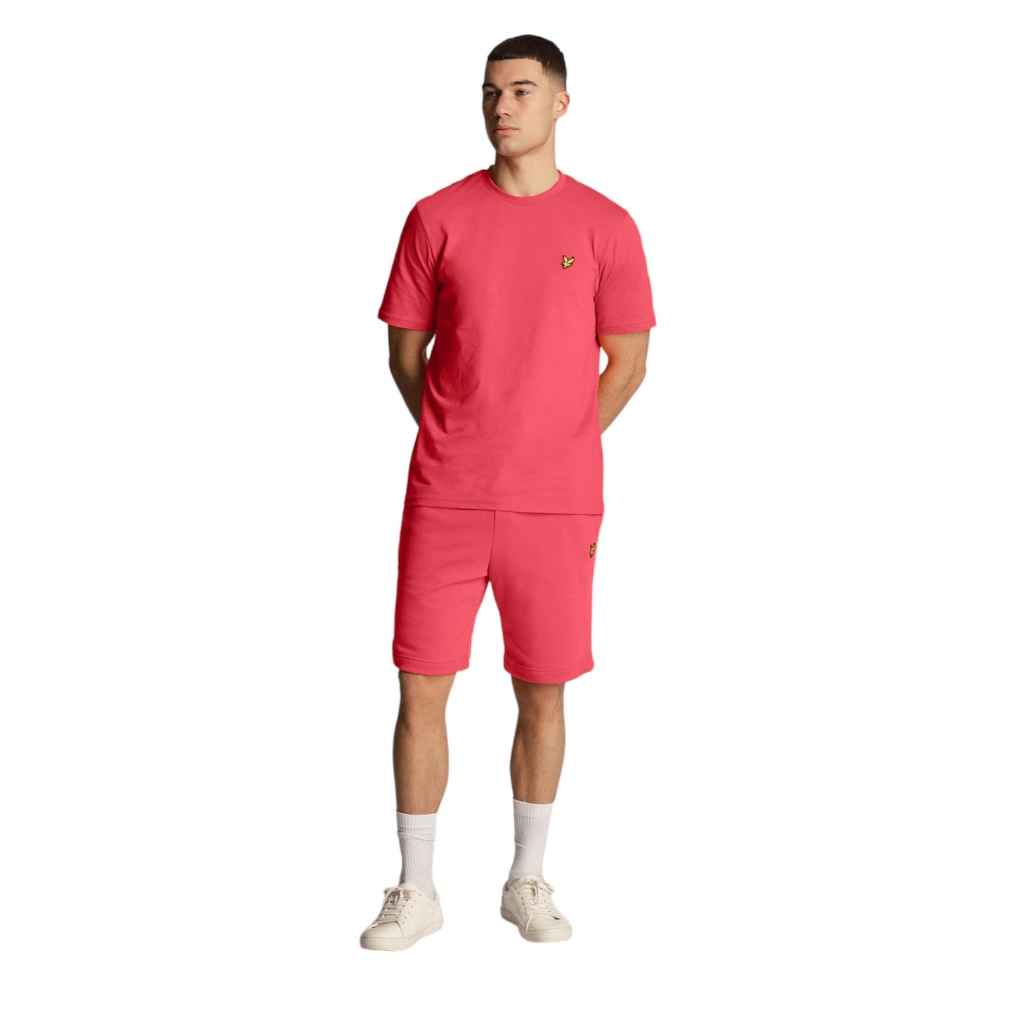 T-Shirt Uomo Lyle & Scott Plain - Rosa - T-Shirt di Lyle and Scott | Francis Concept