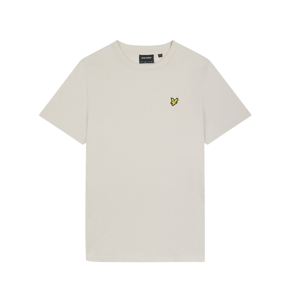 T-Shirt Uomo Lyle & Scott Rally Tipped - Beige - T-Shirt di Lyle and Scott | Francis Concept