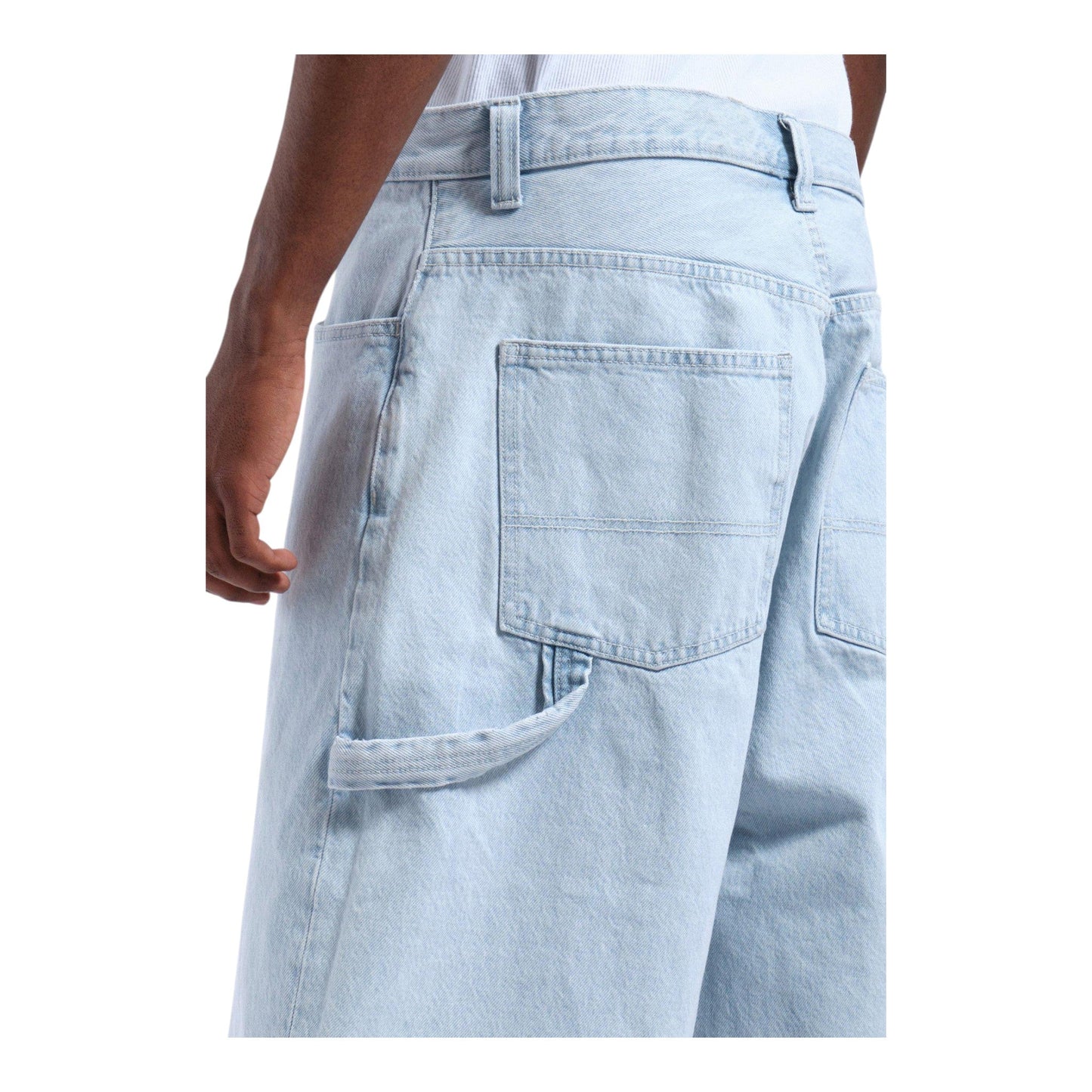 Vali Worker Shorts Dr Denim - Stream Super Light Retro Contrast - Bermuda di Dr.Denim | Francis Concept