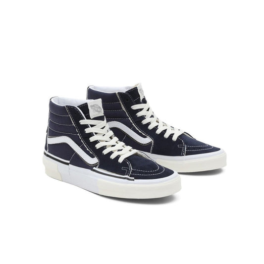 Vans Sk8 - Hi Reconstruct - Navy / White - Scarpe di Vans | Francis Concept