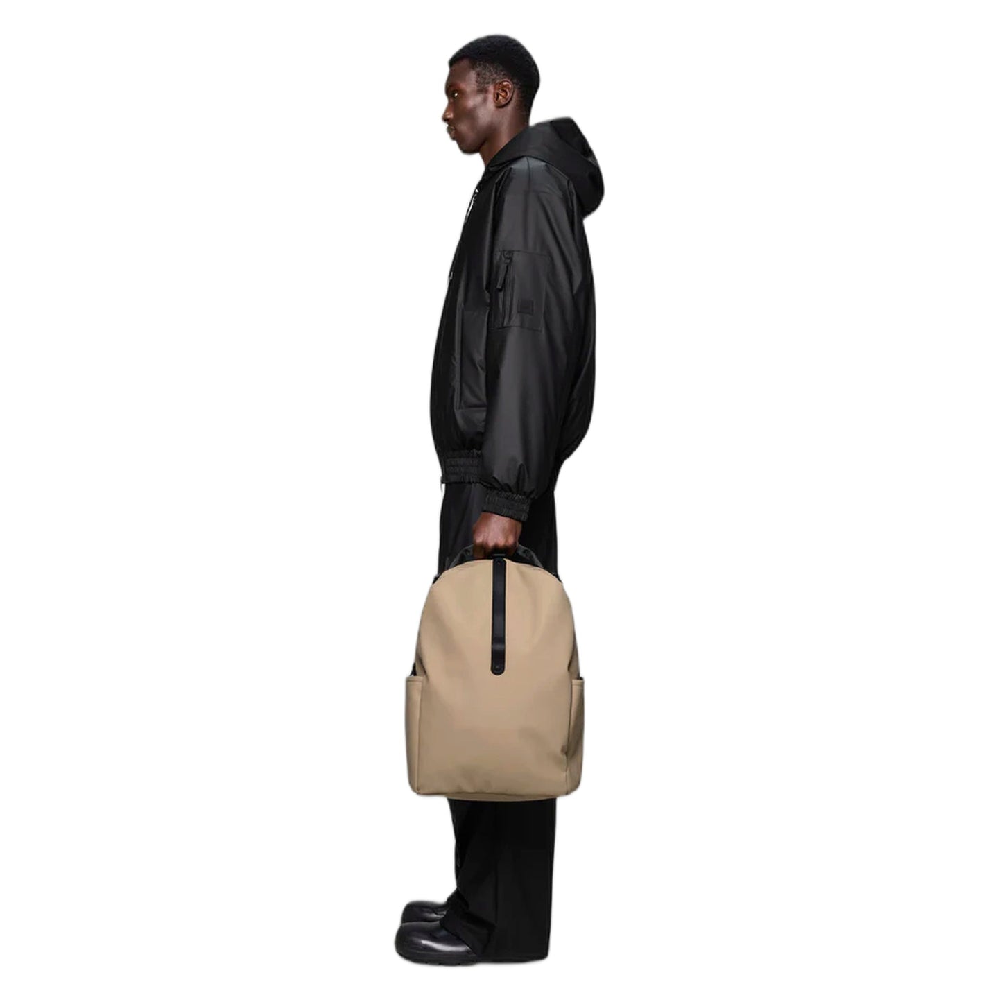 Zaino Rains Clip Front Backpack W3 - Beige-Francis Concept