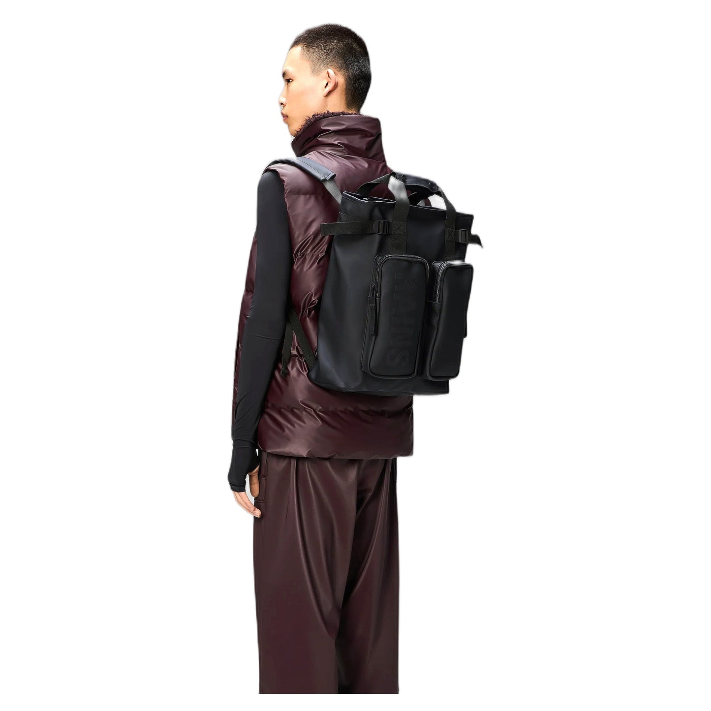 Zaino Rains Impermeabile Texel Tote Backpack W3 - Nero - Zaini di Rains | Francis Concept