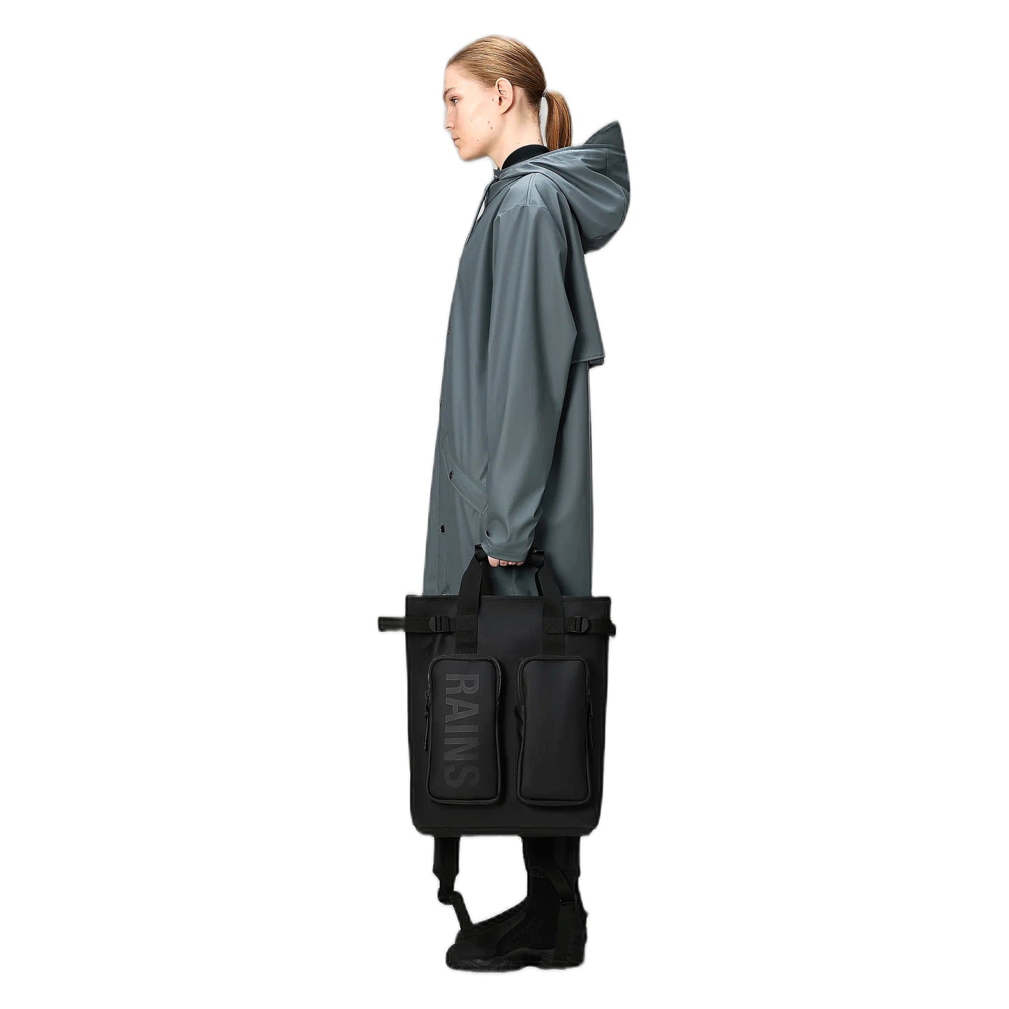 Zaino Rains Impermeabile Texel Tote Backpack W3 - Nero - Zaini di Rains | Francis Concept