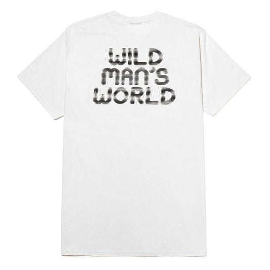 Huf Wild Word T-shirt bianca da uomo Francis Concept