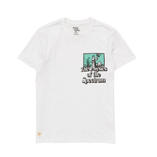 Globe Physics Tee T-shirt bianca da uomo - T-Shirt di Globe | Francis Concept